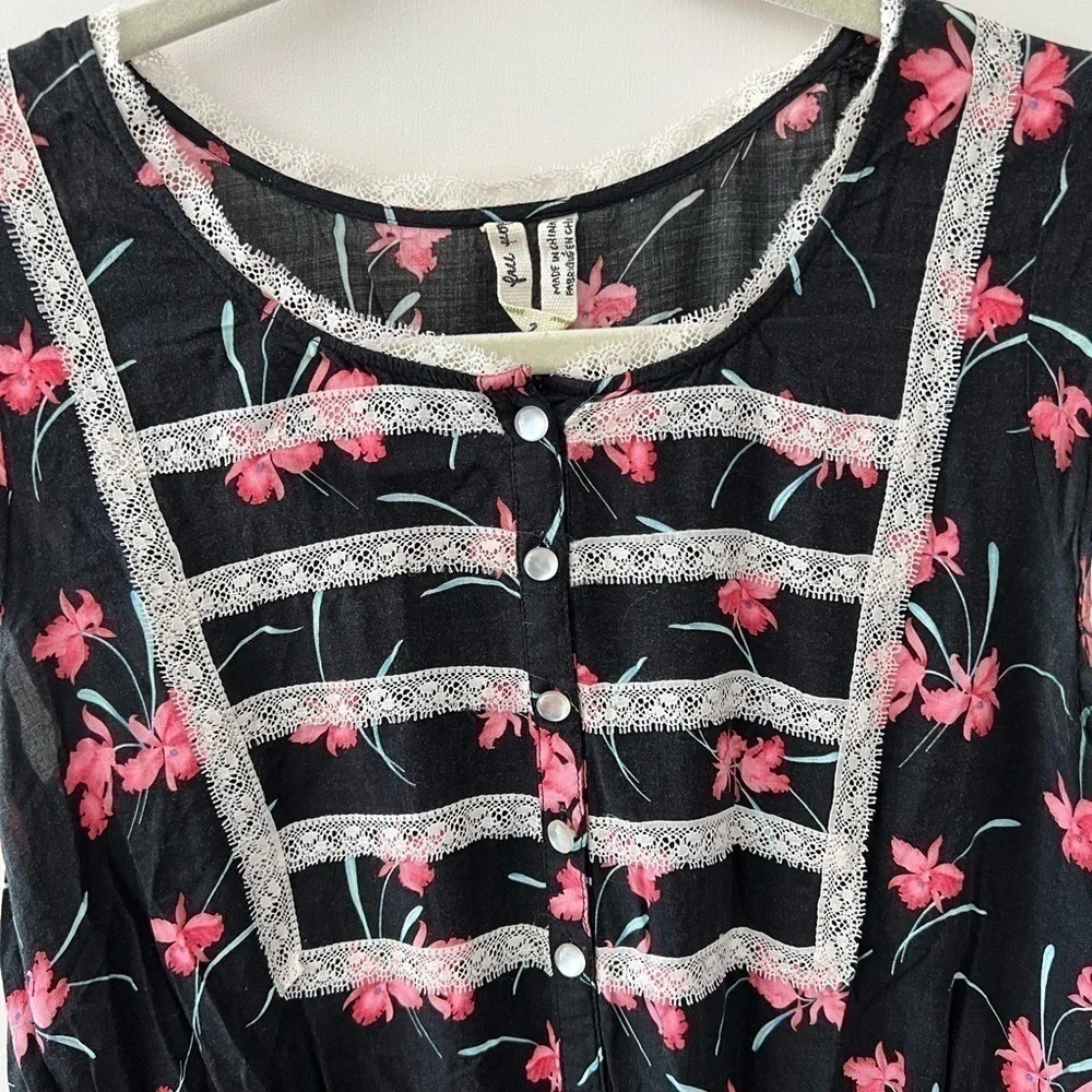 Free People Florals Dress